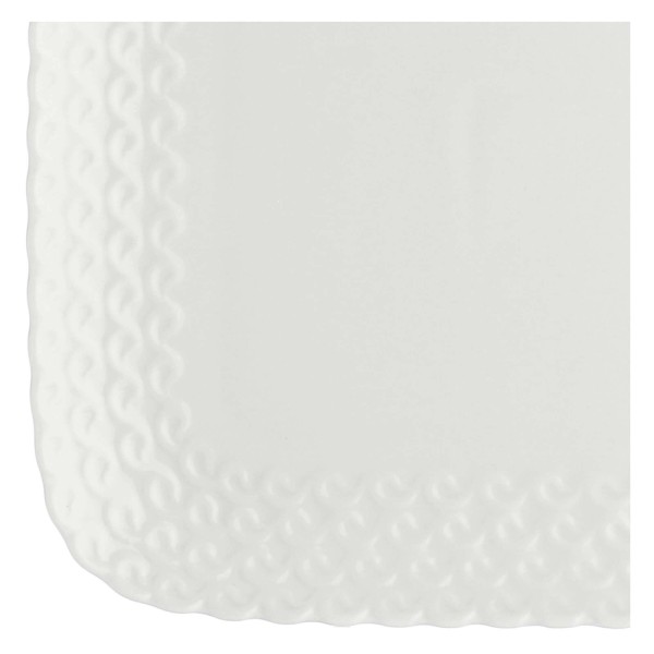 Taca do serwowania La Porcellana Bianca MOMENTI (27 x 19 cm)