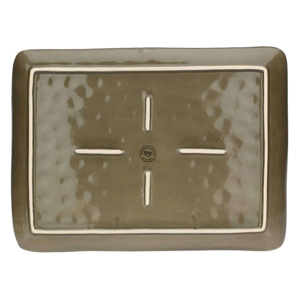 Taca prostokątna Rose&Tulipani CONCERTO GRIGIO TORTORA (36 x 26.5 cm)