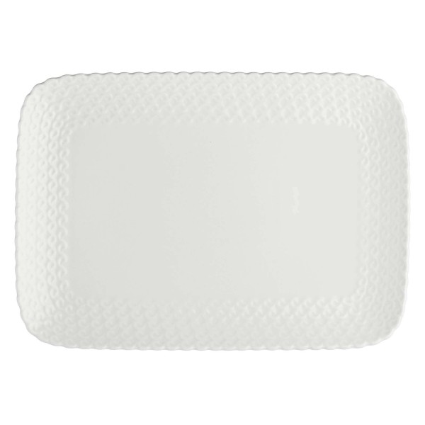 Taca do serwowania La Porcellana Bianca MOMENTI (31 x 22 cm)
