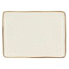 Taca prostokątna Rose&Tulipani CONCERTO AVORIO (36 x 26,5 cm)