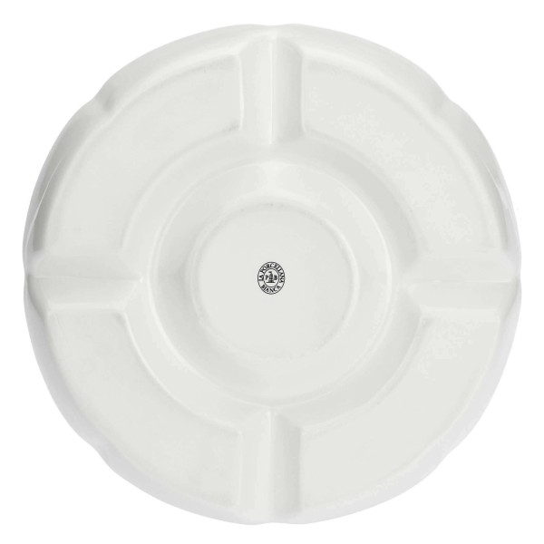 Okrągła taca do przekąsek La Porcellana Bianca CONVIVIO (35,5 cm)
