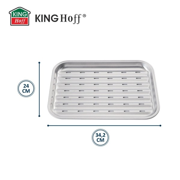 Tacka do grillowania Kinghoff KH-1916 (34x24x2 cm)