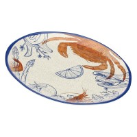 Duża taca okrągła Rose&Tulipani Ocean Life (42 cm)
