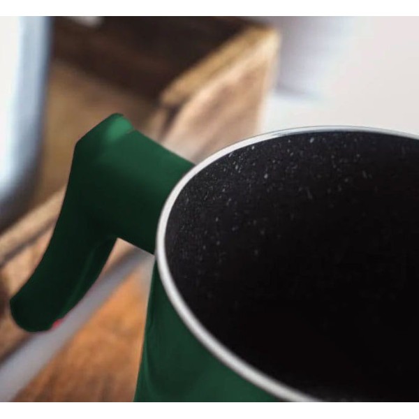 ГОРЩИК ДЛЯ МОЛОКА 1,2 Л ГРАНІТНИЙ BERLINGER HAUS СМАРАГДОВИЙ BH-6061