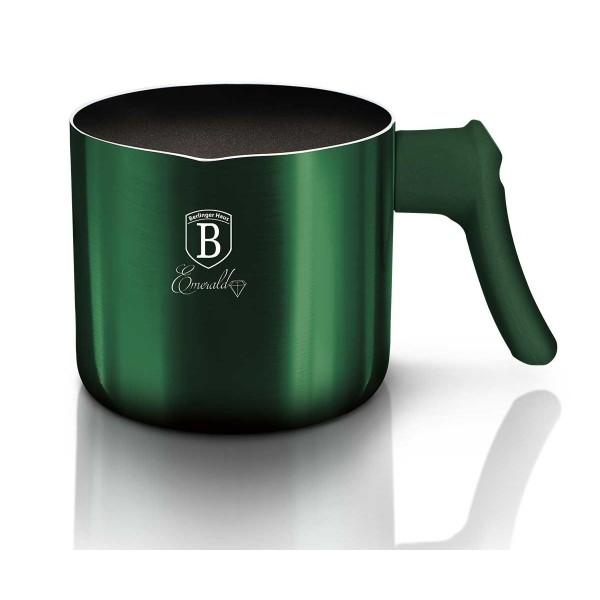 ГОРЩИК ДЛЯ МОЛОКА 1,2 Л ГРАНІТНИЙ BERLINGER HAUS СМАРАГДОВИЙ BH-6061