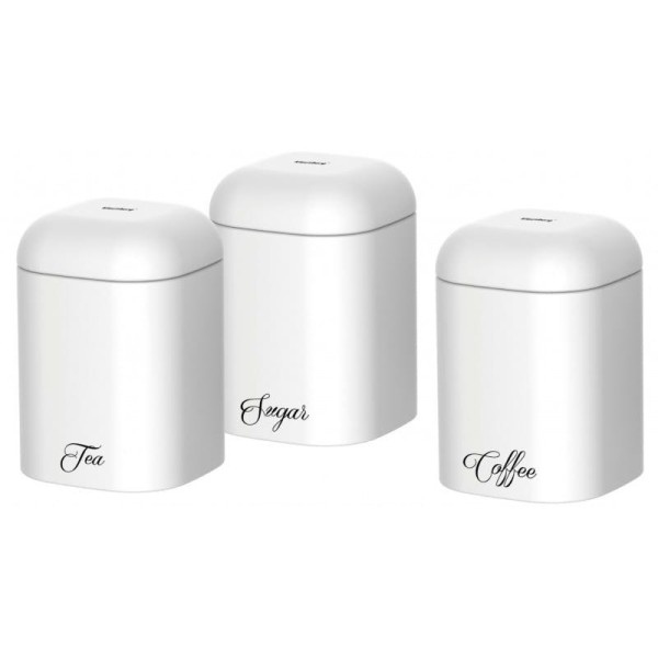 Zestaw pojemników kuchennych Klausberg KB-7505 (na herbatę, kawę i cukier)