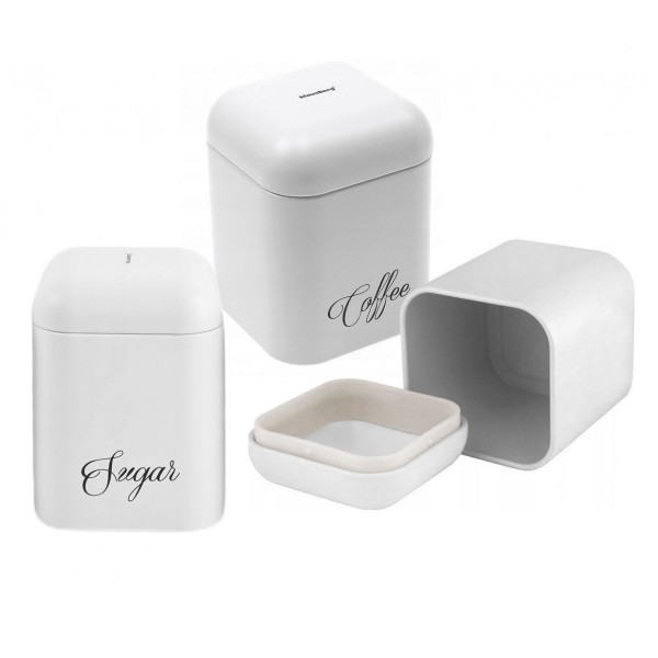 Zestaw pojemników kuchennych Klausberg KB-7505 (na herbatę, kawę i cukier)