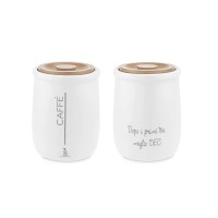 Pojemnik na kawę La Porcellana Bianca GLI ONESTI (800 ml)