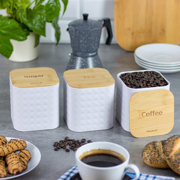 Zestaw pojemników do kawy i herbaty Klausberg KB-7485 (3 szt.)