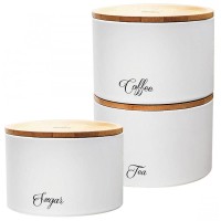 Zestaw pojemników kuchennych Klausberg KB-7507 (na kawę, herbatę i cukier)