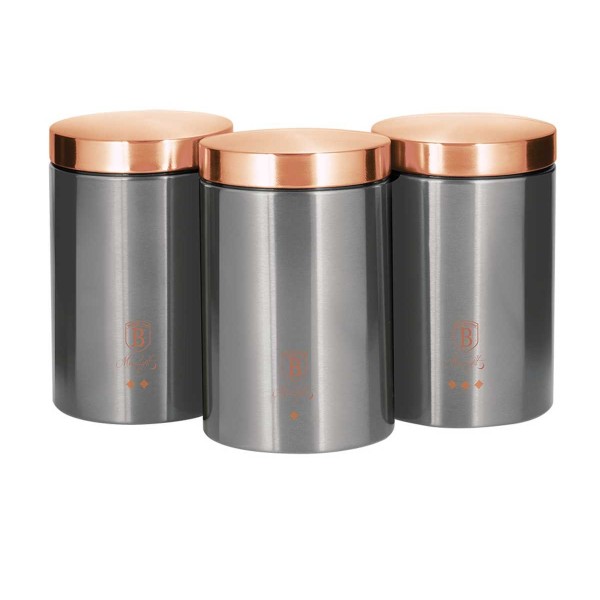 Zestaw pojemników kuchennych Berlinger haus BH-6273 (3 sztuki)