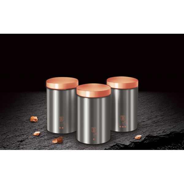 Zestaw pojemników kuchennych Berlinger haus BH-6273 (3 sztuki)