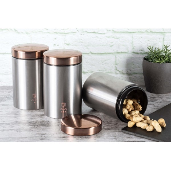 Zestaw pojemników kuchennych Berlinger haus BH-6273 (3 sztuki)