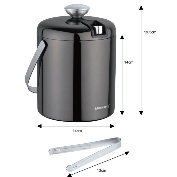 Wiaderko do lodu Klausberg KB-7656 (1,3 l)