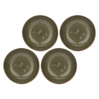 ROSE&TULIPANI CONCERTO GRIGIO TORTORA Набір 4 супових тарілки 21 см