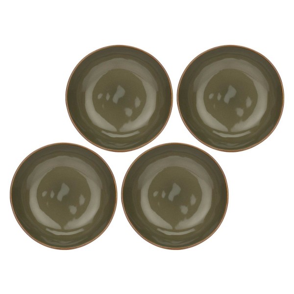 Zestaw talerzy do zupy Rose&Tulipani CONCERTO GRIGIO TORTORA (4 szt., 21 cm)