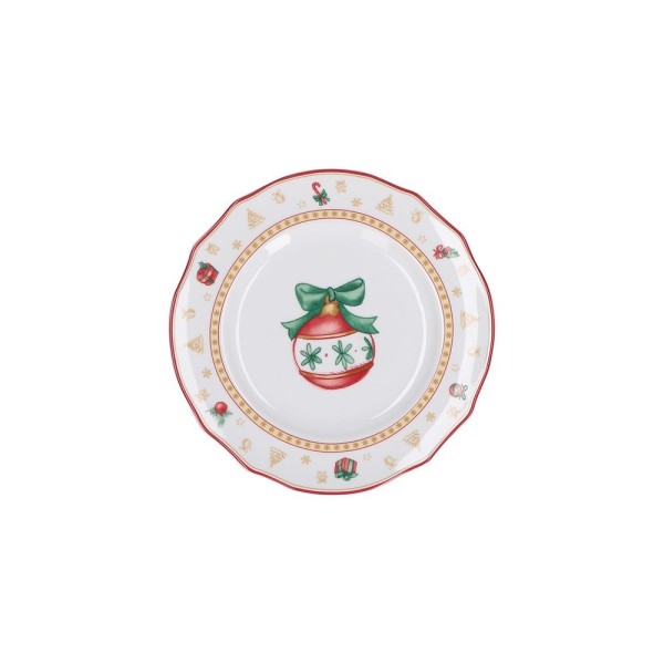 Zestaw talerzy La Porcellana Bianca CHRISTMAS EDITION (6 elementów)