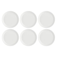 LA PORCELLANA BIANCA ESSENZIALE GOURMET Набір 6 глибоких тарілок 21,5 см