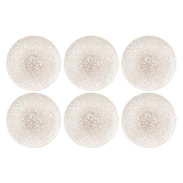 Zestaw talerzy do sałatek Seltman Weiden SELTMANN LIBERTY KRAKELEE (6 szt., 22,5 cm)