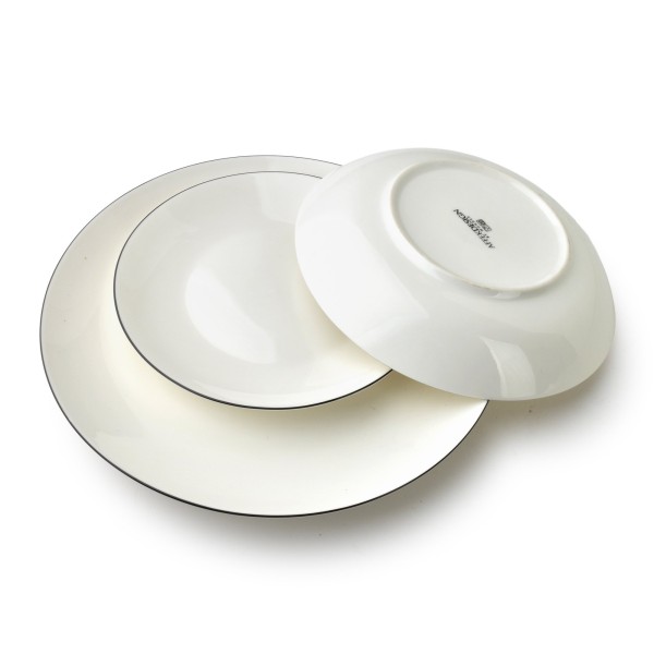 Zestaw talerzy Affekdesign LEA SIMPLE (18 elementów)