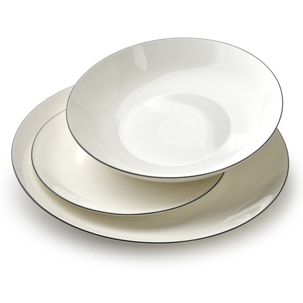 Zestaw talerzy Affekdesign LEA SIMPLE (18 elementów)