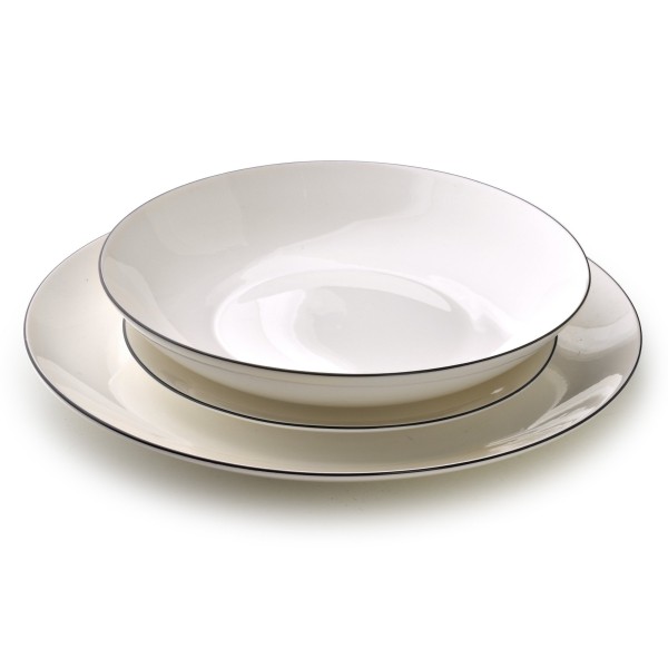 Zestaw talerzy Affekdesign LEA SIMPLE (18 elementów)