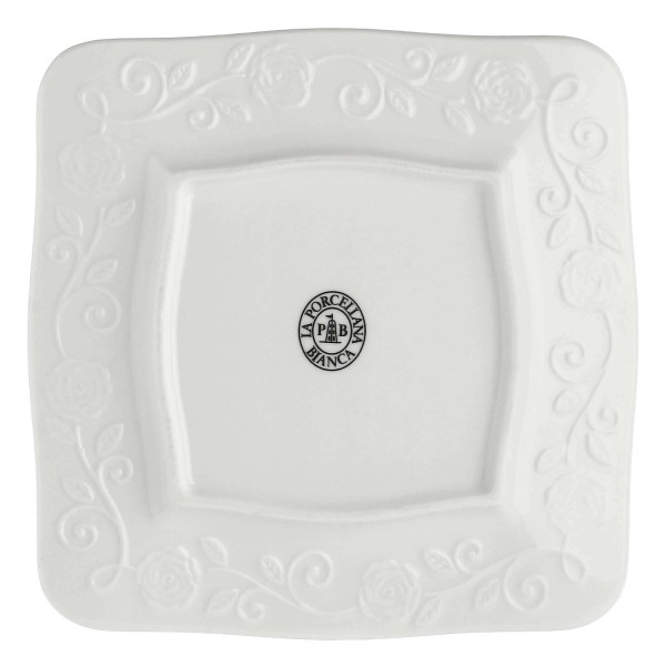 Zestaw talerzy La Porcellana Bianca FLORENTINA (6 szt., 20 cm)