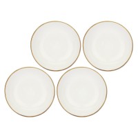 ROSE&TULIPANI CONCERTO AVORIO Набір з 4 супових тарілок 21 см