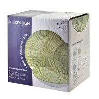 Zestaw obiadowy Affekdesign STRIPES BLUE (18 części)