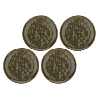 ROSE&TULIPANI CONCERTO GRIGIO TORTORA Набір 4 тарілки для салату 20см