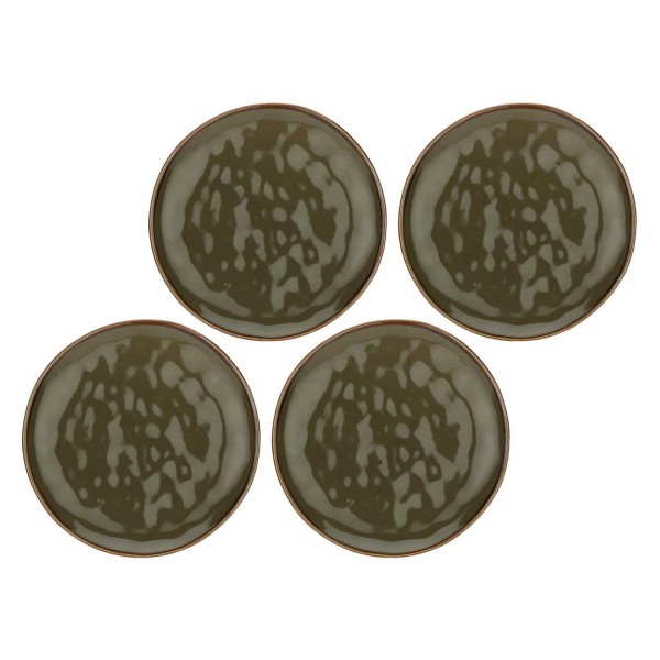 Zestaw talerzy do sałatek Rose&Tulipani CONCERTO GRIGIO TORTORA (4 szt., 20 cm)