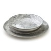 Обідній набір STRIPES GREY, 18 предметів, миска 27/19/20 см, 550 мл