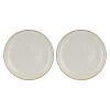 ROSE&TULIPANI CONCERTO GRIGIO PERLA Набір 2 тарілки 33см