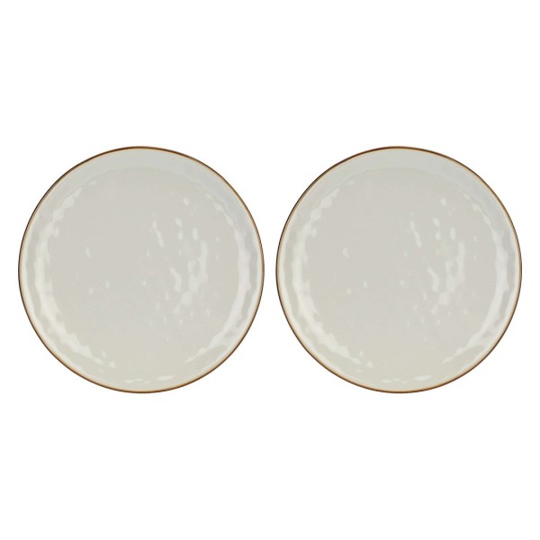 ROSE&TULIPANI CONCERTO GRIGIO PERLA Набір 2 тарілки 33см