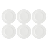 Zestaw talerzy do sałatek La Porcellana Bianca ESSENZIALE (6 szt., 20 cm)