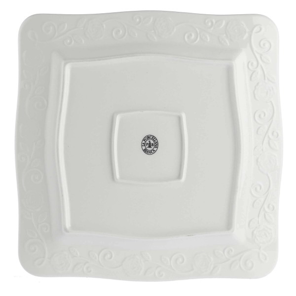 LA PORCELLANA BIANCA FLORENTINA Набір 6 квадратних тарілок 26,5 см