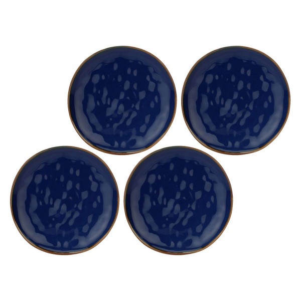 Zestaw talerzy do sałatek Rose&Tulipani CONCERTO BLU COBALTO (4 szt., 20 cm)