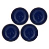 ROSE&TULIPANI CONCERTO BLU COBALTO Набір з 4 супових тарілок 21 см