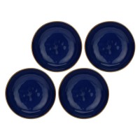 ROSE&TULIPANI CONCERTO BLU COBALTO Набір з 4 супових тарілок 21 см