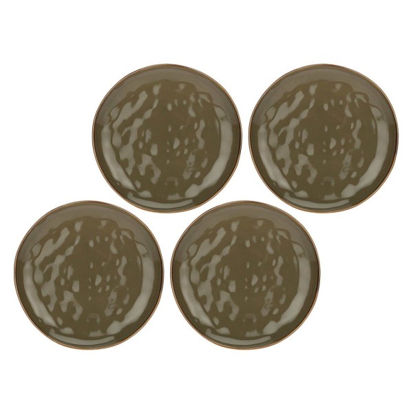 Zestaw talerzy obiadowych Rose&Tulipani CONCERTO GRIGIO TORTORA (4 szt., 27 cm)