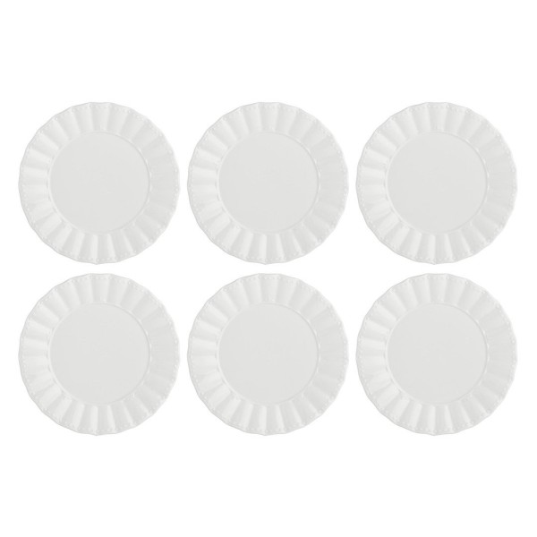 LA PORCELLANA BIANCA DUCALE Набір 6 салатних тарілок 20 см