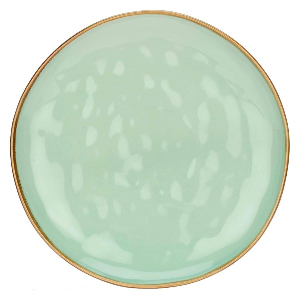 ROSE&TULIPANI CONCERTO VERDE ACQUA Набір 4 обідніх тарілки 27 см