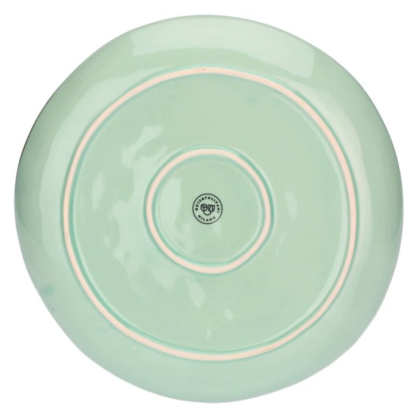 ROSE&TULIPANI CONCERTO VERDE ACQUA Набір 4 обідніх тарілки 27 см