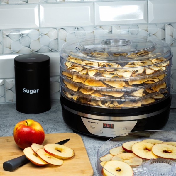 СУШИЛЬНИК ДЛЯ ПРОДУКТІВ, ГРИБІВ ТА ФРУКТІВ 350 Вт KLAUSBERG KB-7568