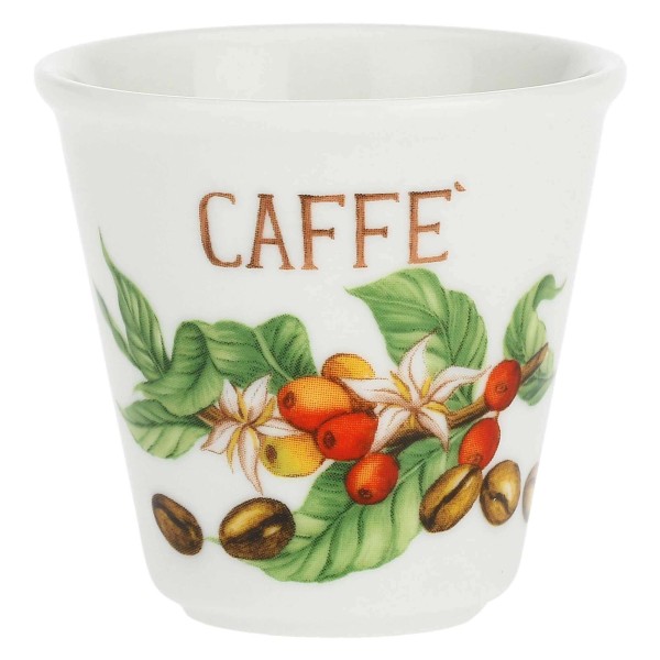 LA PORCELLANA BIANCA LIQUORELLI Набір 6 склянок для кавового лікеру 75 мл