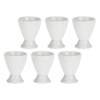 Zestaw kieliszków do jajek La Porcellana Bianca UOVA (6 szt.)