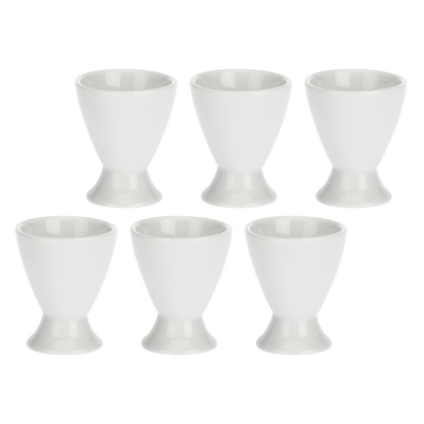 LA PORCELLANA BIANCA UOVA Набір з 6 чашок для яєць