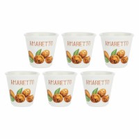 Zestaw kieliszków do amaretto La Porcellana Bianca LIQUORELLI (6 szt., 75 ml)