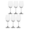 Набір із 6 келихів для білого вина LA PORCELLANA BIANCA NOVELLO 340 мл