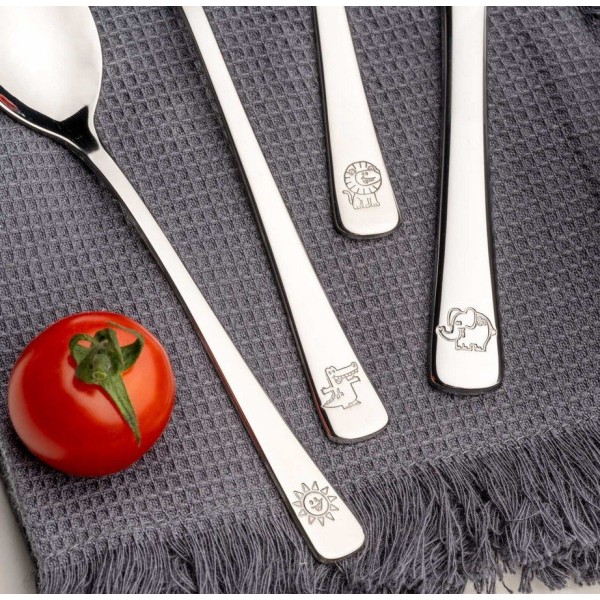 Zestaw sztućców dla dzieci Leonardo BAMBINI (4 części)